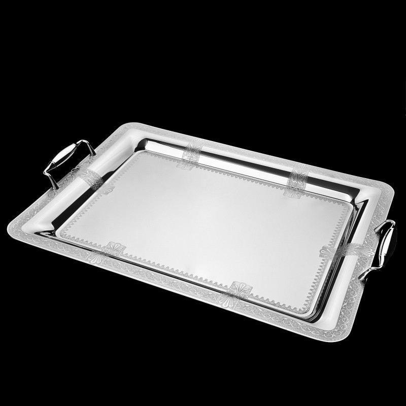 

Поднос прямоугольный 57х42,5cm SN Анкона NSD5TRAY, Серебристый