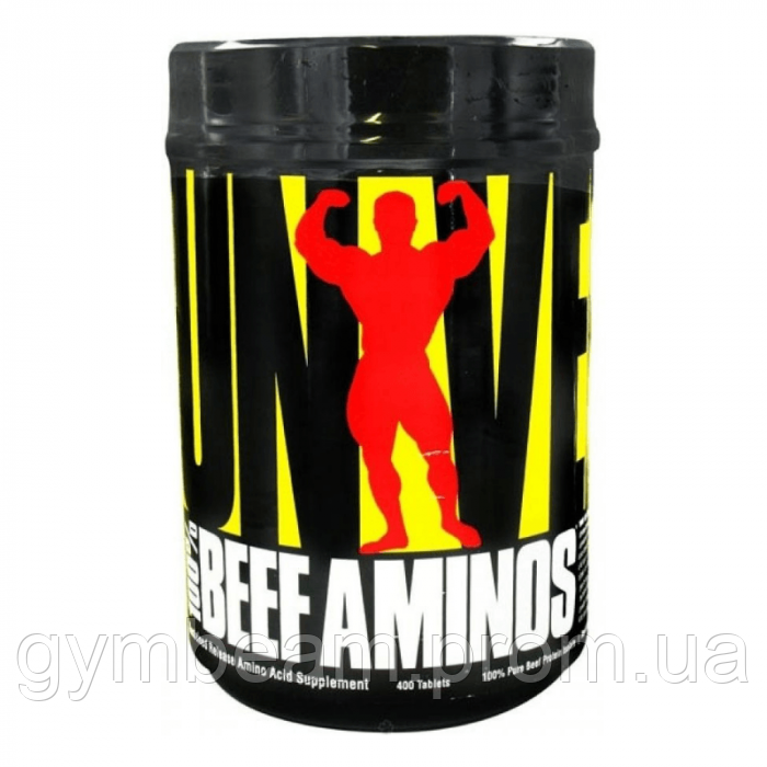 

Аминокислота Universal Nutrition 100% Beef Aminos 400 табл (039442010667)