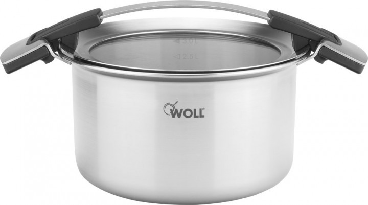 

Кастрюля WOLL Concept Pro W120CO 20 см 3.5 л, Стальной