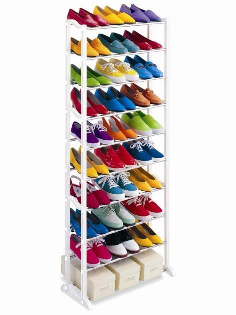 

Органайзер для обуви Amazing Shoe Rack на 30 пар обуви, Разные цвета