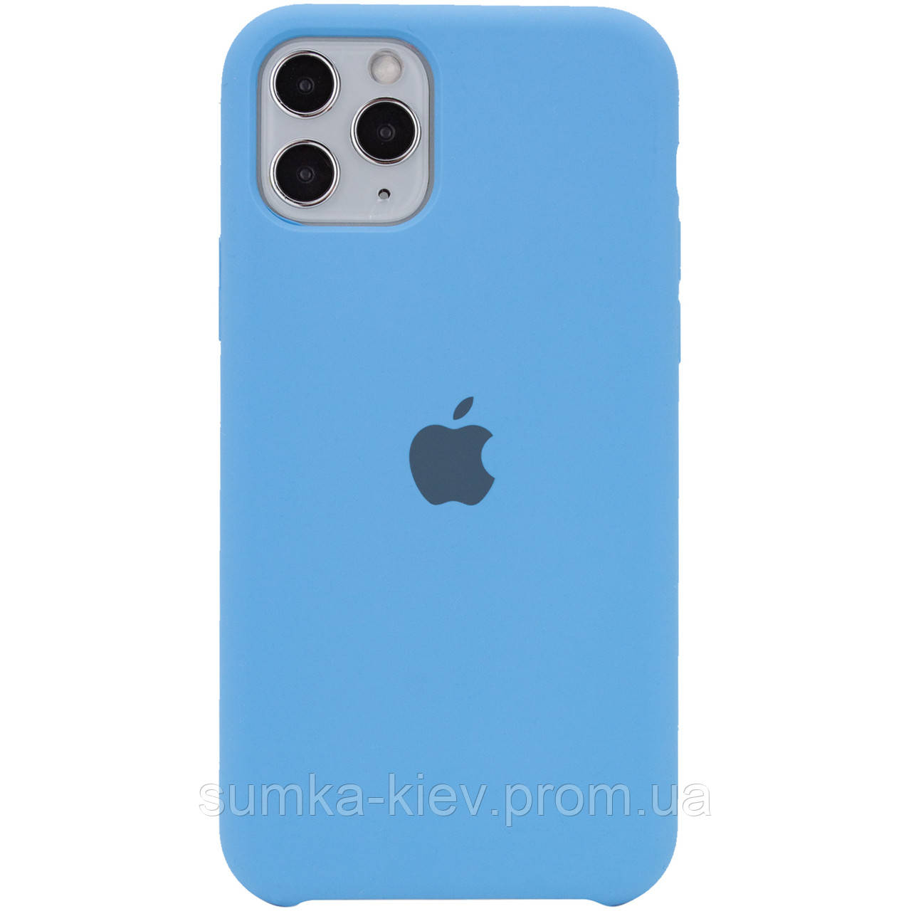 

Чехол Silicone Case (AA) для Apple iPhone 11 Pro (5.8, Голубой / cornflower