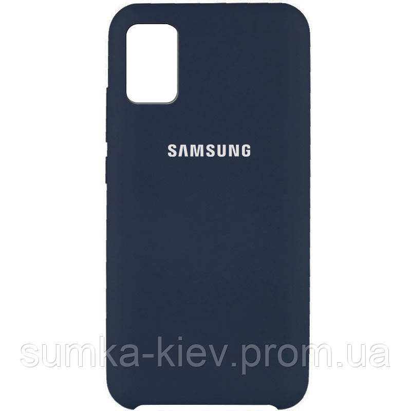 

Чехол Silicone Cover (AAA) для Samsung Galaxy A31, Синий / midnight blue