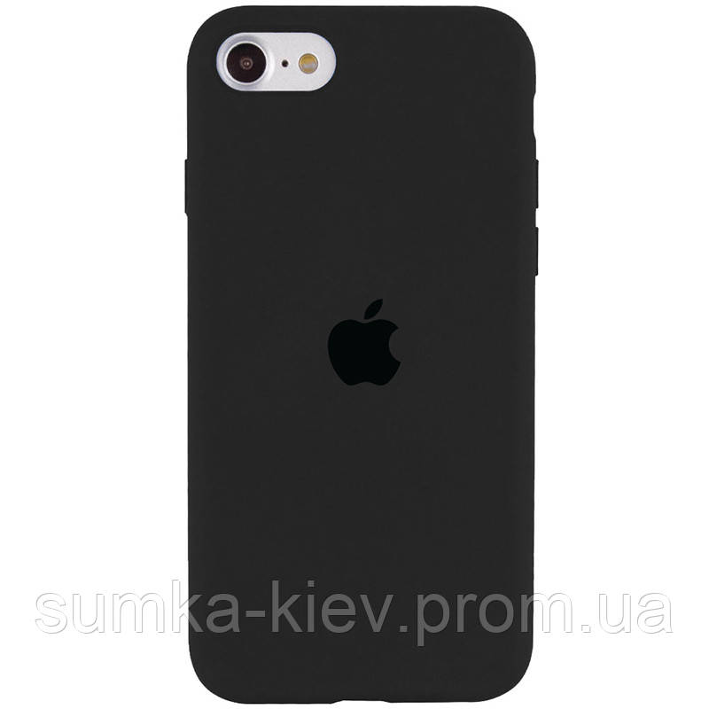 

Чехол Silicone Case Full Protective (AA) для Apple iPhone SE (2020, Серый / dark grey