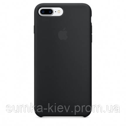 

Чехол Silicone case (AAA) для Apple iPhone 7 plus / 8 plus (5.5"), Черный / black
