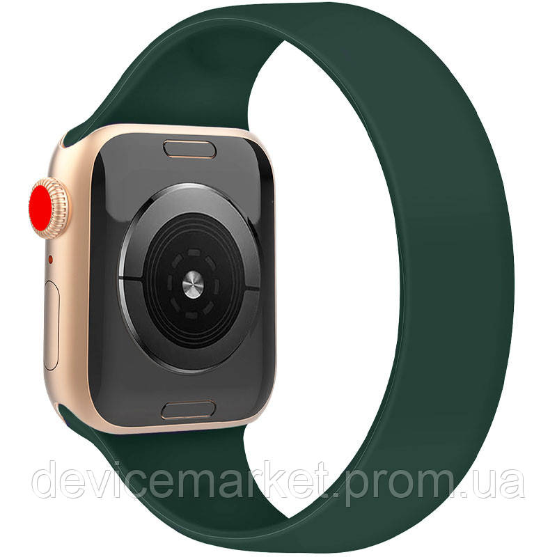 

Ремешок Solo Loop для Apple watch 42mm/44mm 150mm Зеленый / Pine green