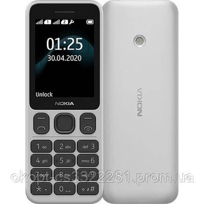 

Мобильный телефон Nokia 125 DS White, Белый