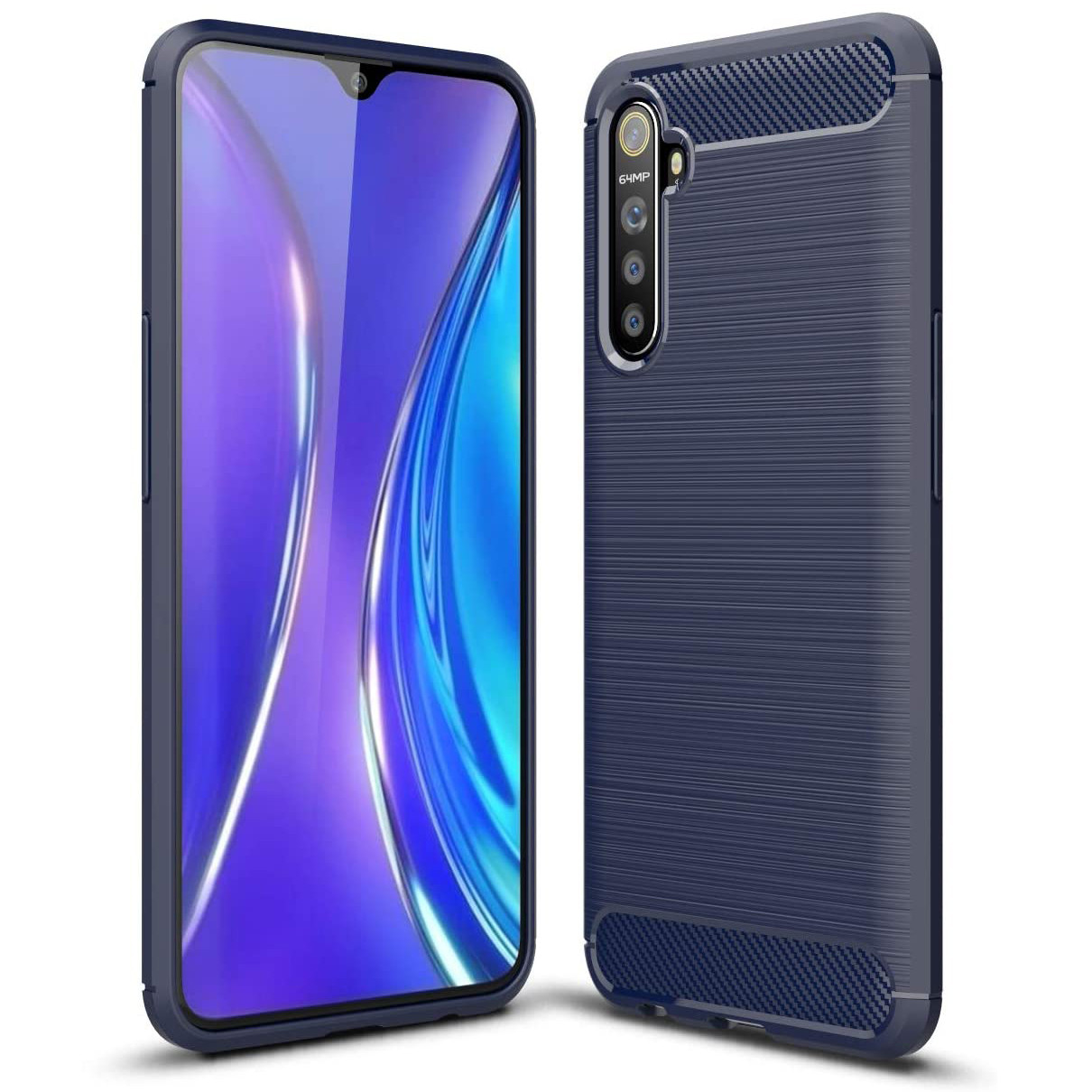 

TPU чехол Slim Series для Realme 6, Синий