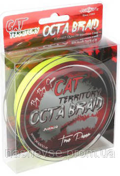 

Шнур рыболовный Mikado Cat Territory 8 Octa Braid 150 м 0.70 мм 76.40 кг Yellow, Желтый