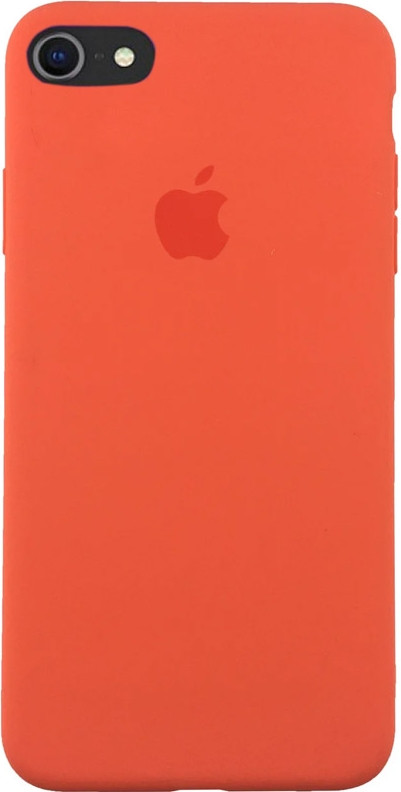 

Чехол Silicone case (A) (с закрытым низом) для Apple iPhone 7 / 8 (4.7, Оранжевый / nectraine