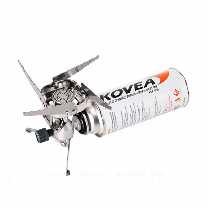 

Газовая горелка туристическая Kovea Maximum TKB-9901 1,75 кВт с пьезоподжигом и ветрозащитой