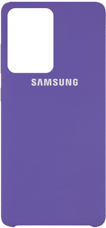 

Чехол Silicone Cover (AAA) для Samsung Galaxy S20 Ultra, Сиреневый / elegant purple