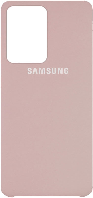 

Чехол Silicone Cover (AAA) для Samsung Galaxy S20 Ultra, Розовый / pink sand