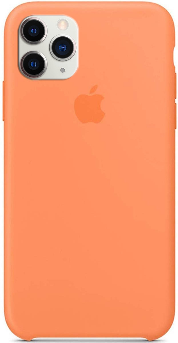 

Чехол Silicone case (A) для Apple iPhone 11 Pro (5.8, Оранжевый / papaya