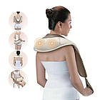 Ударный массажер для шеи и плеч Cervical Massage Shawls, фото 2
