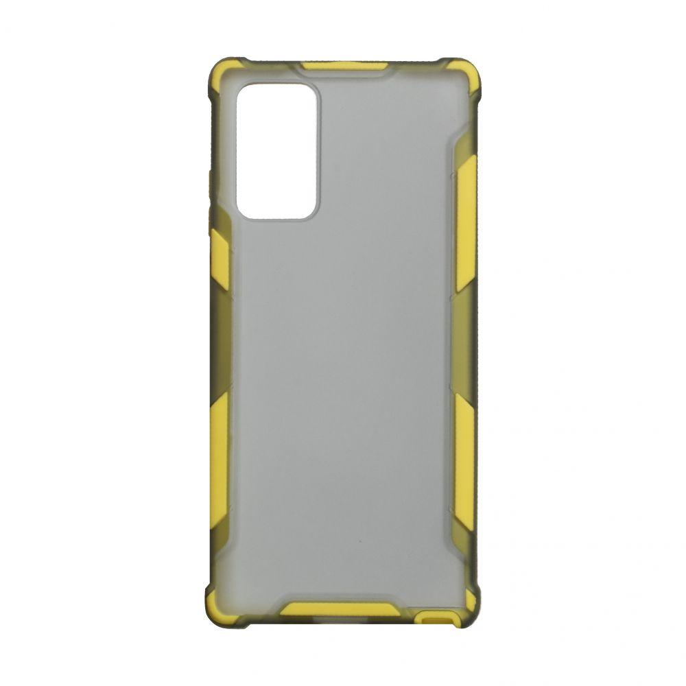 

Чехол Armor Case Color for Samsung Note 20 Цвет Жёлтый