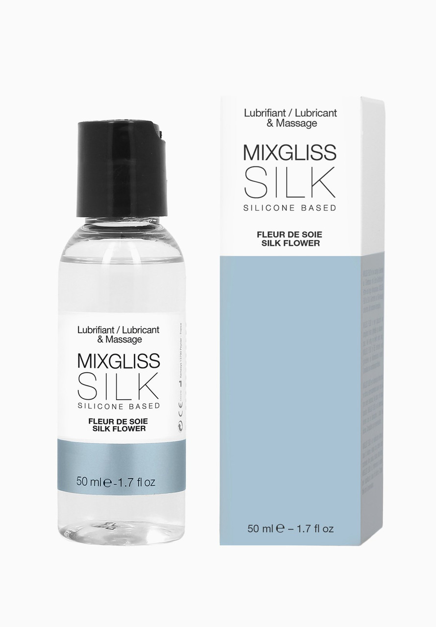 

Лубрикант на силиконовой основе MixGliss SILK - FLEUR DE SOIE (50 мл