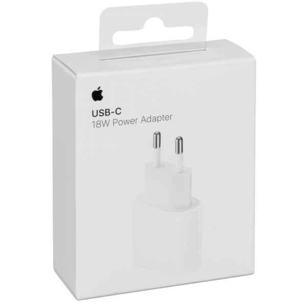 

Оригинальное зарядное устройство Apple USB-C Power Adapter 18W (MU7V2ZM), Белый