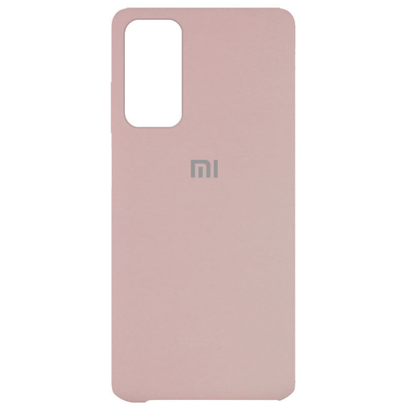 

Противоударный Защитный Силиконовый Чехол - Накладка Epik Silicone Cover (AAA) для Xiaomi Mi 10T / Mi 10T Pro, Розовый / pink sand