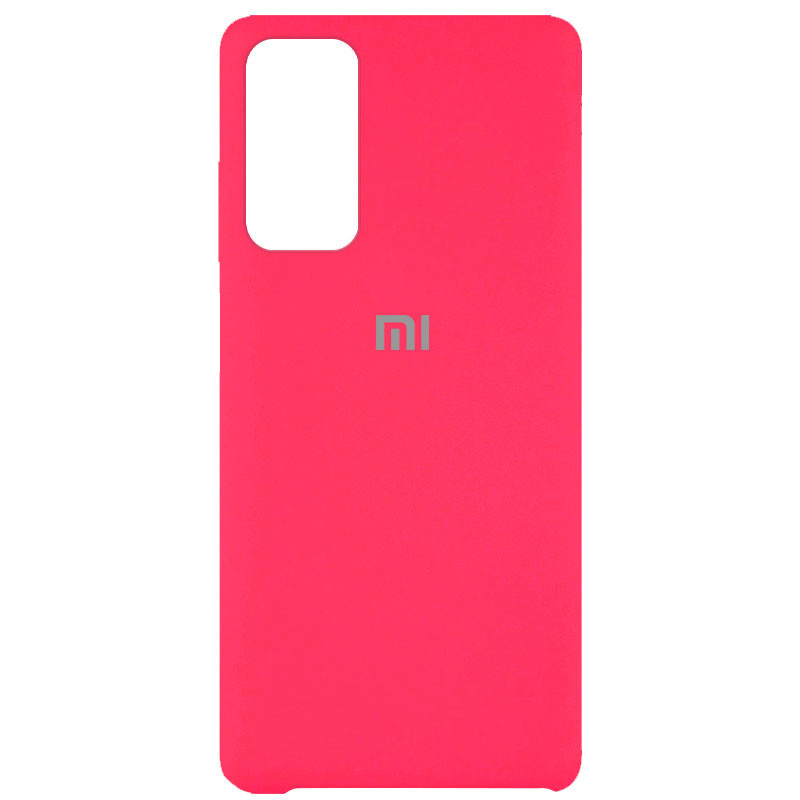 

Противоударный Защитный Силиконовый Чехол - Накладка Epik Silicone Cover (AAA) для Xiaomi Mi 10T / Mi 10T Pro, Розовый / shiny pink