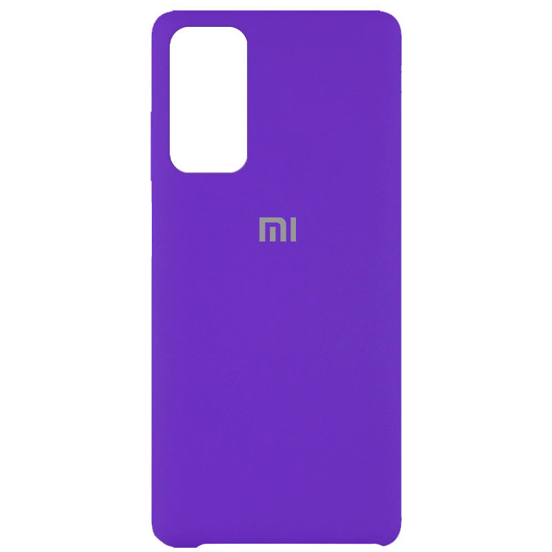 

Противоударный Защитный Силиконовый Чехол - Накладка Epik Silicone Cover (AAA) для Xiaomi Mi 10T / Mi 10T Pro, Фиолетовый / violet