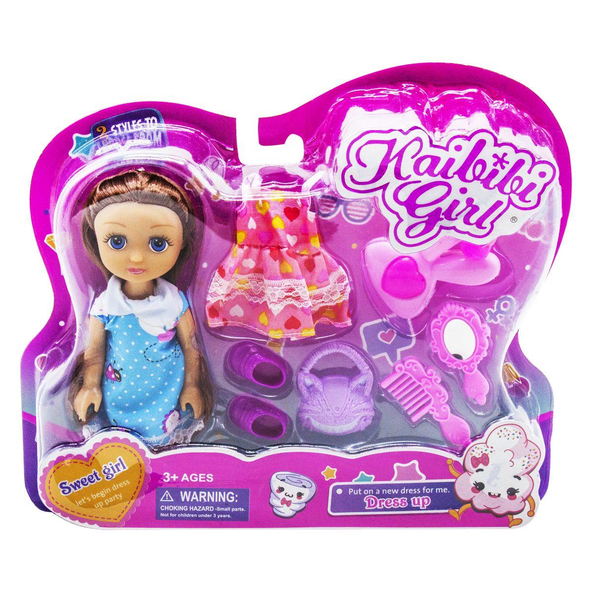 

Игровой набор с куклой Sweet girl в голубом MiC (BLD227)