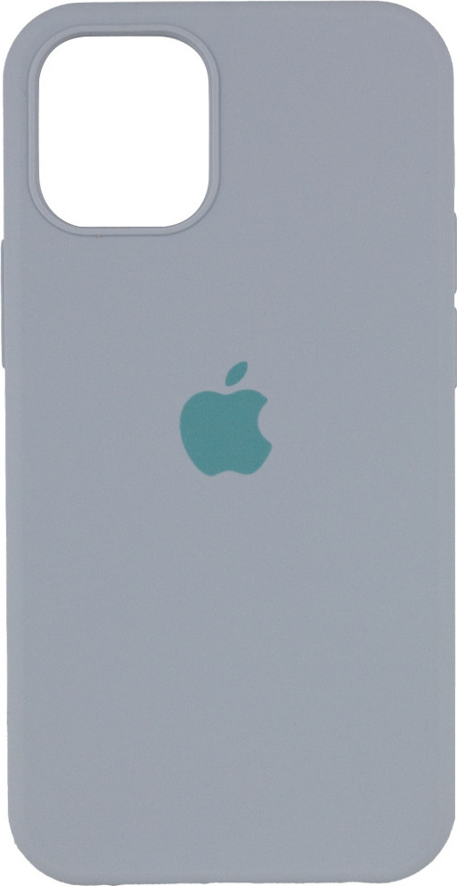 

Чехол Silicone Case Full Protective (AA) для Apple iPhone 12 Pro Max (6.7"), Серый / mist blue