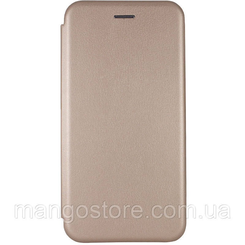 Кожаный чехол (книжка) Classy для Xiaomi Mi 10T Lite / Redmi Note 9 Pro 5G, Золотой