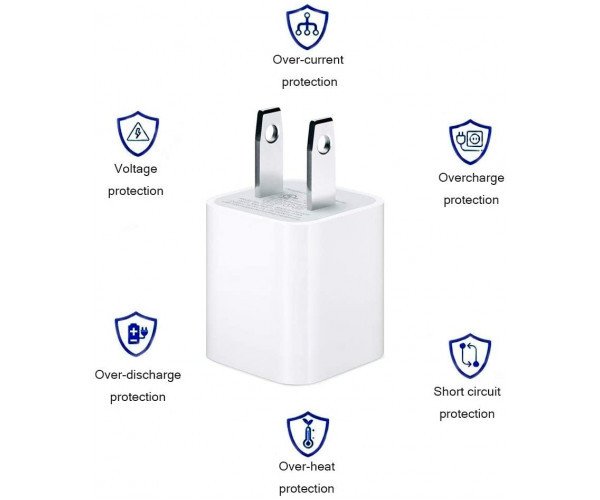 

Зарядное устройство для iPhone адаптер для айфона 5W блок питания Apple USB Power Adapter USA