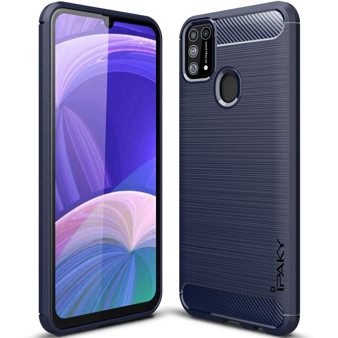 

TPU чехол iPaky Slim Series для Samsung Galaxy M31, Синий