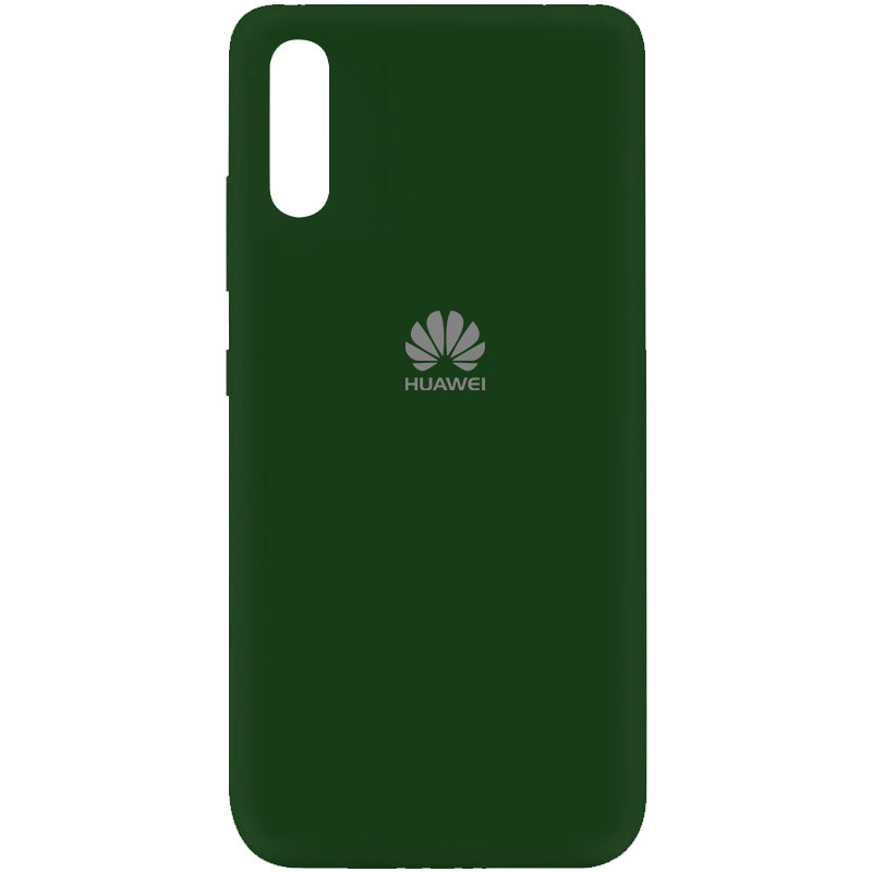 

Чехол Silicone Cover My Color Full Protective (A) для Huawei Y8p (2020) / P Smart S, Зеленый / dark green