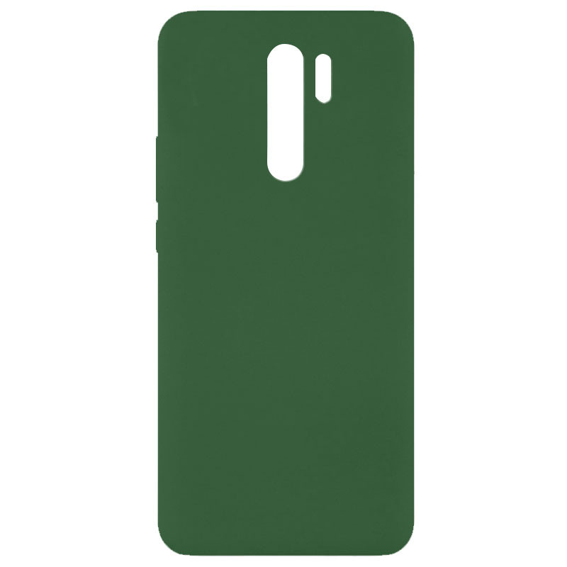 

Чехол Silicone Cover Full without Logo (A) для Xiaomi Redmi 9, Зеленый / dark green