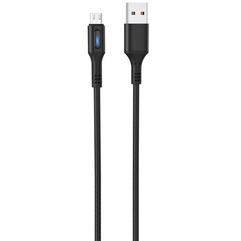 

Дата кабель Hoco U79 "Admirable Smart Power" MicroUSB (1.2М), Черный
