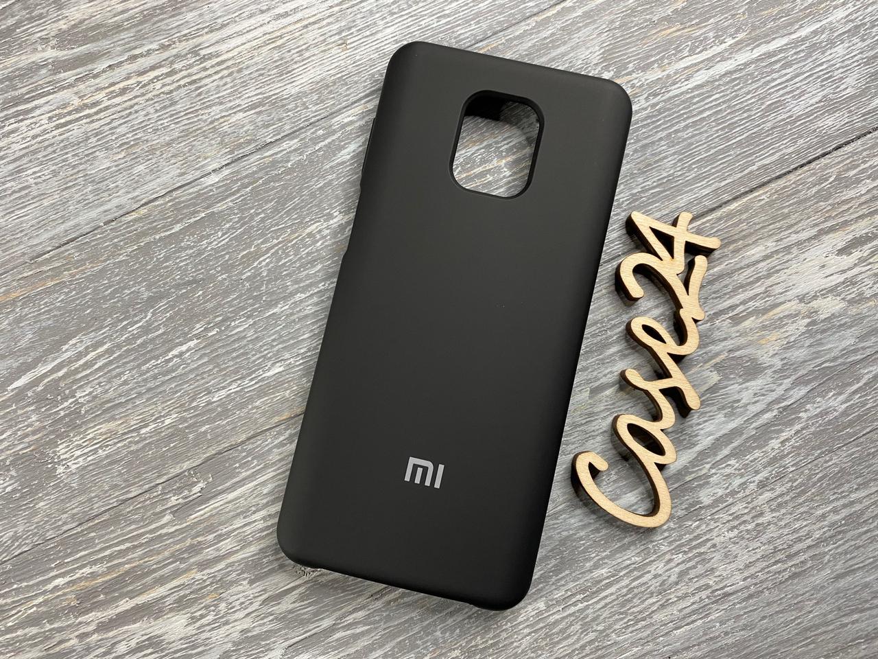 

Чехол Soft touch для Xiaomi Redmi Note 9 Pro / Xiaomi Redmi Note 9S (7 цветов) черный