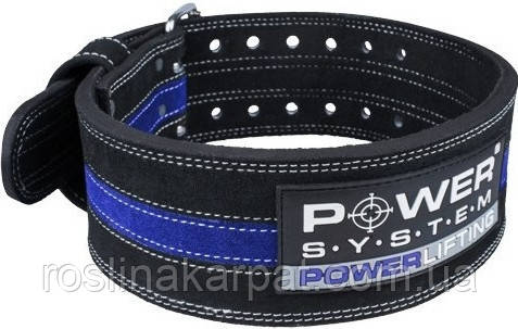 

Пояс для пауэрлифтинга Power System Power Lifting PS-3800 XL Black/Blue