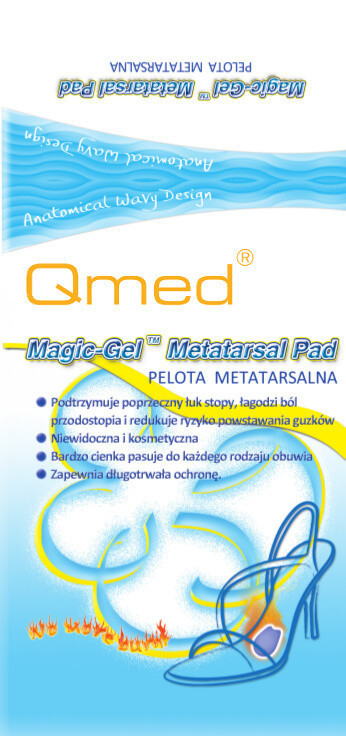 

Гелевые подушечки в обувь Qmed Forefoot cushion I108