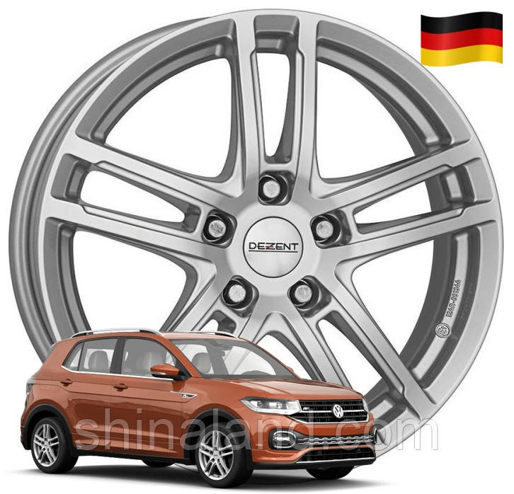 

Диски T-Cross 2019 -, Dezent 6x16 5x100 ET35 DIA57,1 (gwa234) (Germany)