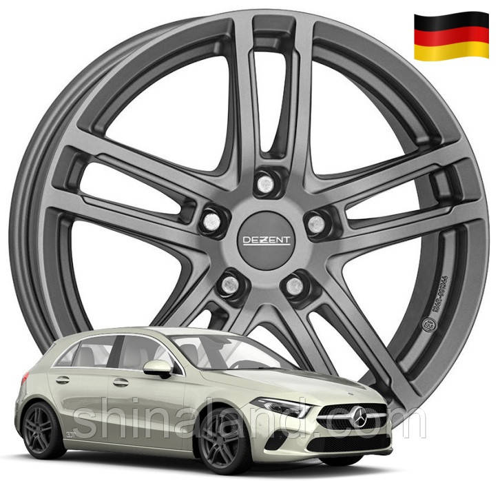 

Диски Mercedes-Benz A-Class (W177) 2018 -, Dezent 6,5x17 5x112 ET44 DIA66,6 (gwa990) (Germany)