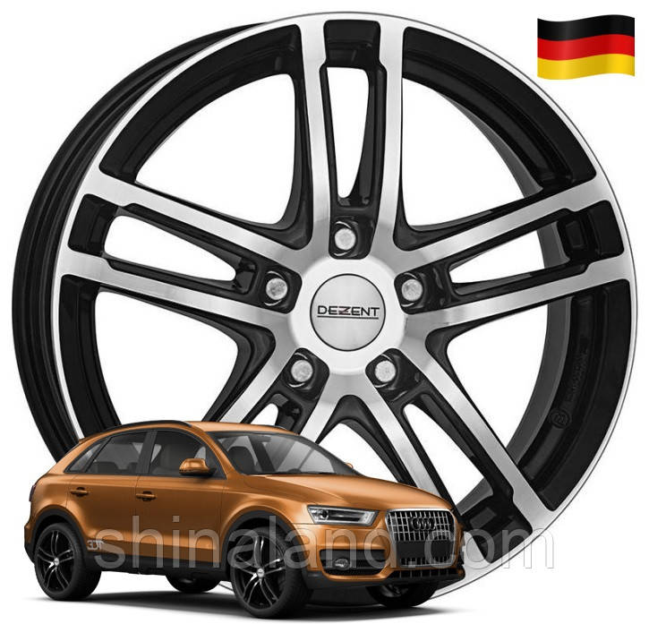 

Диски Audi Q3 / RS Q3 I 2011 - 2018, Dezent 8x18 5x112 ET34 DIA57,1 (gwa2128) (Germany)