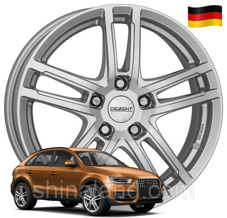 

Диски Audi Q3 I (8U) 2011 - 2018, Dezent 7x17 5x112 ET43 DIA57,1 (gwa1198) (Germany)