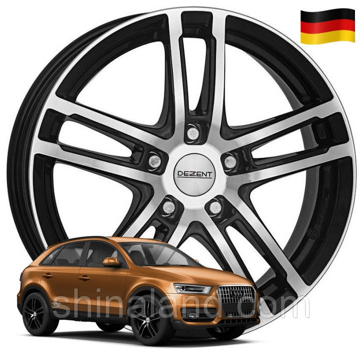 

Диски Audi Q3 I (8U) 2011 - 2018, Dezent 7x17 5x112 ET43 DIA57,1 (gwa1199) (Germany)