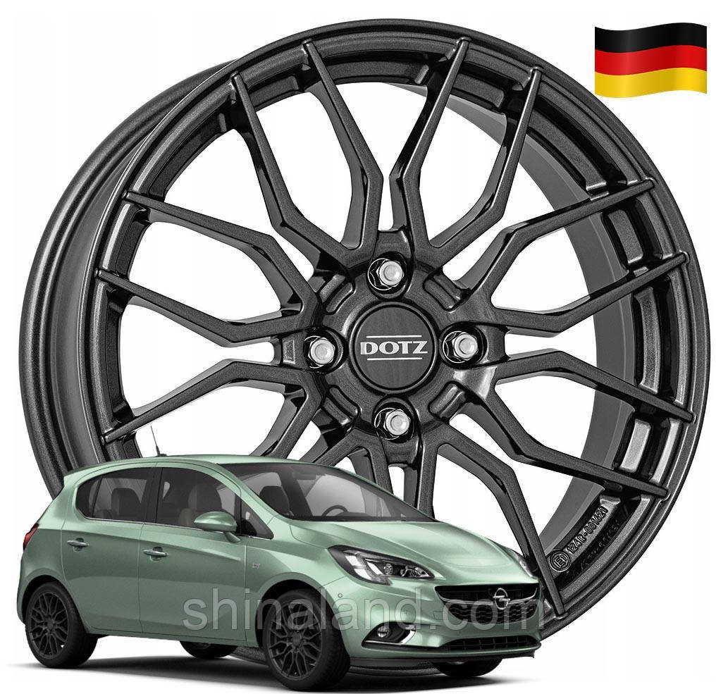 

Диски Opel Corsa E 2014 - 2019, Dotz 7x17 4x100 ET44 DIA56,6 (gwa1203) (Germany)