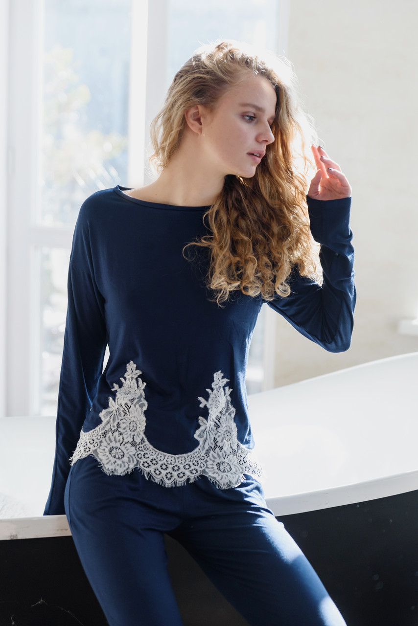 

Silence 054 комплект ( кофташтани) Navy blue Silence (S), Синий