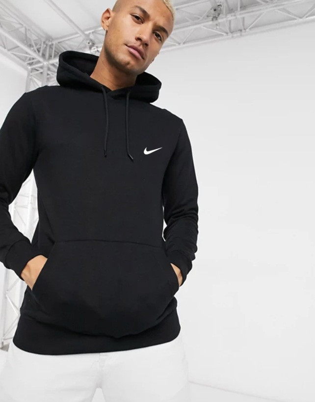 

Мужская спортивная кофта кенгуру, толстовка Nike (Найк) черная 2XL, Черный