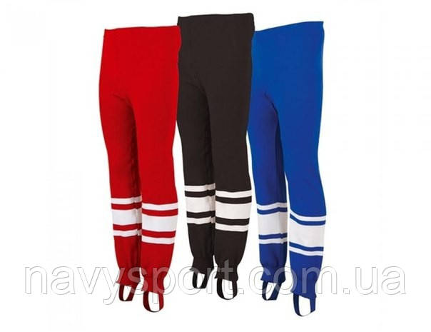 Рейтузы хоккейные Navysport Hockey KNIT Gaiterpant Senior (Рост 160/170/180+) 160 Синий/бел