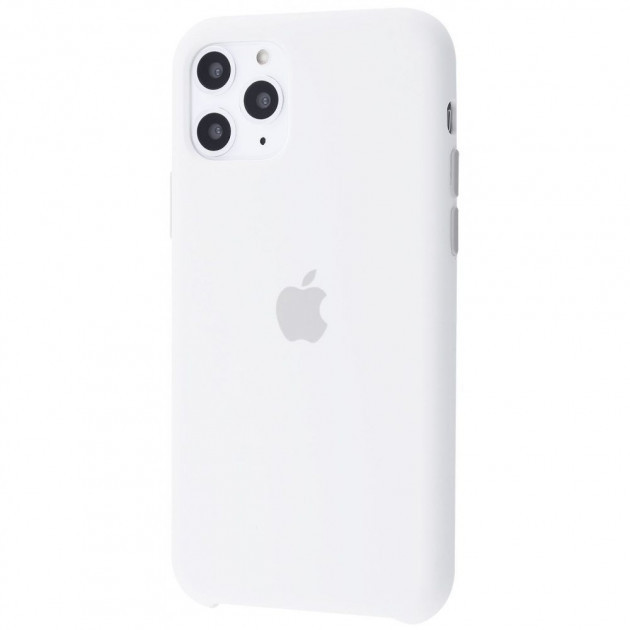 

Чехол Silicone case для IPhone 11 Pro max White белый