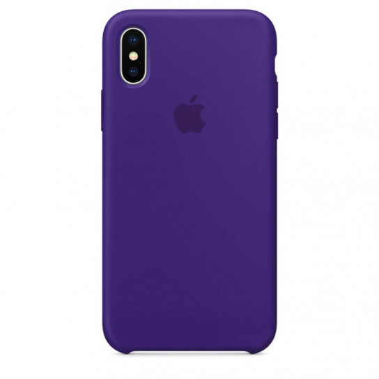 

Чехол Silicone Case (AA) для Apple iPhone XS Max (6.5, Фиолетовый / ultra violet