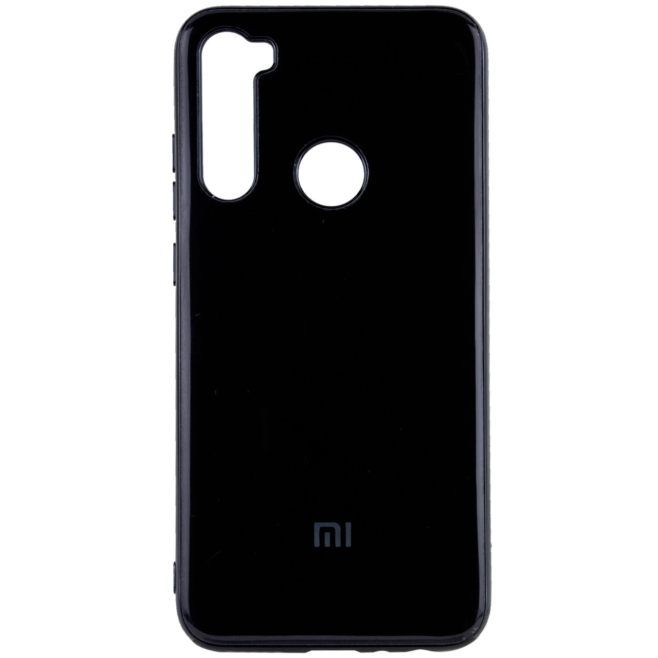 

TPU чехол GLOSSY LOGO для Xiaomi Redmi Note 8, Черный