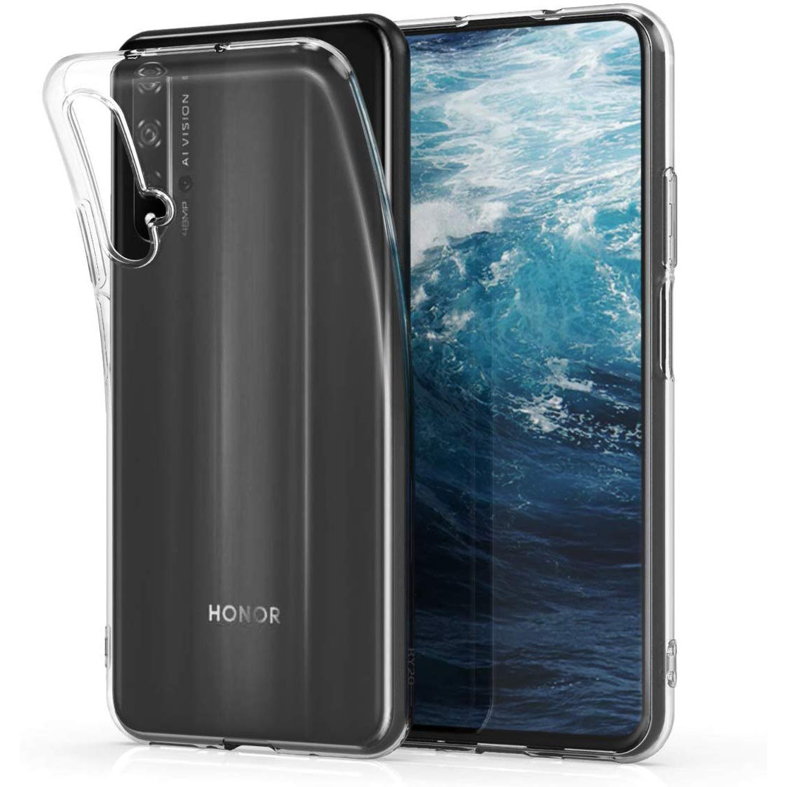 

TPU чехол Epic Transparent 1,0mm для Huawei Honor 20 / Nova 5T, Бесцветный (прозрачный)