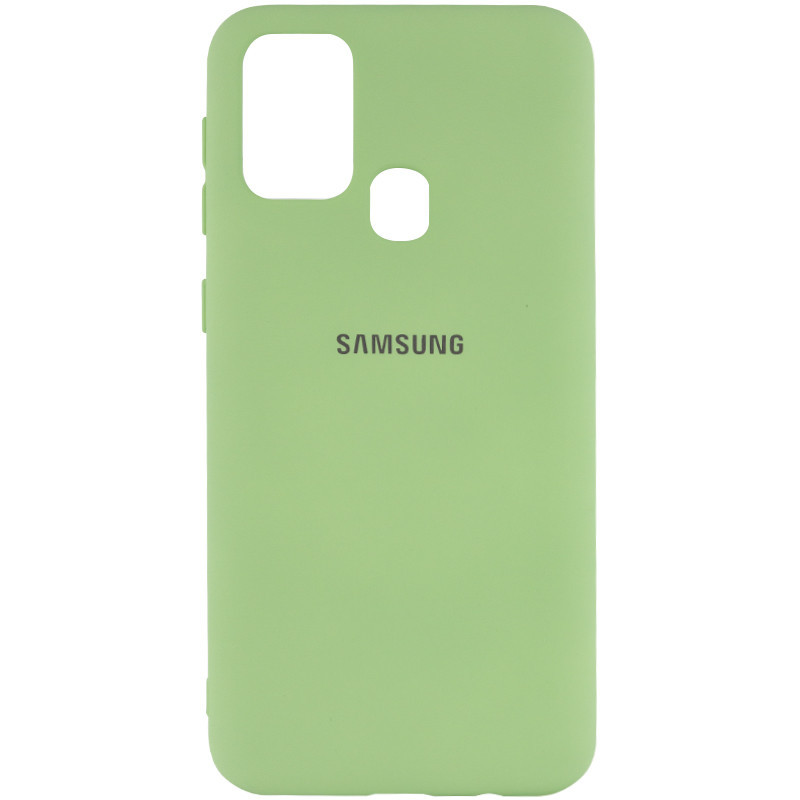 

Чехол Silicone Cover My Color Full Protective (A) для Samsung Galaxy M31, Мятный / mint