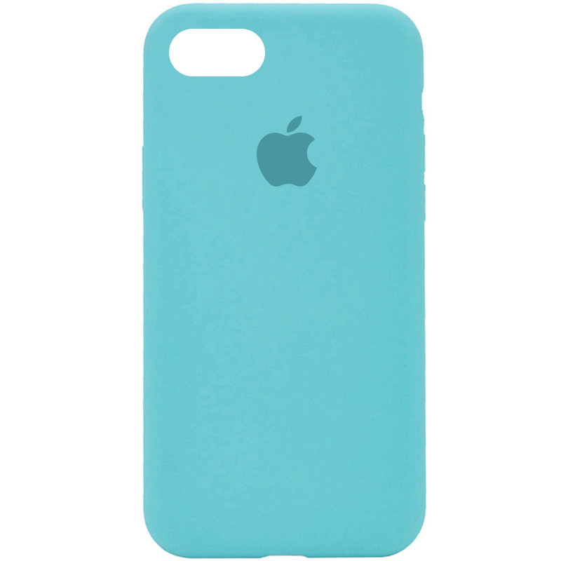 

Чехол Silicone Case Full Protective (AA) для Apple iPhone 7 / 8 / SE (2020) (4.7, Бирюзовый / marine green